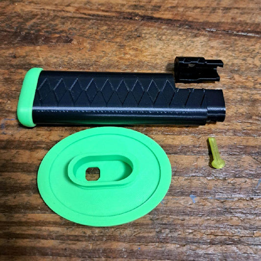 Samurai Saber "Riptana" Ripcord Grip-Beyblade X Launchers.