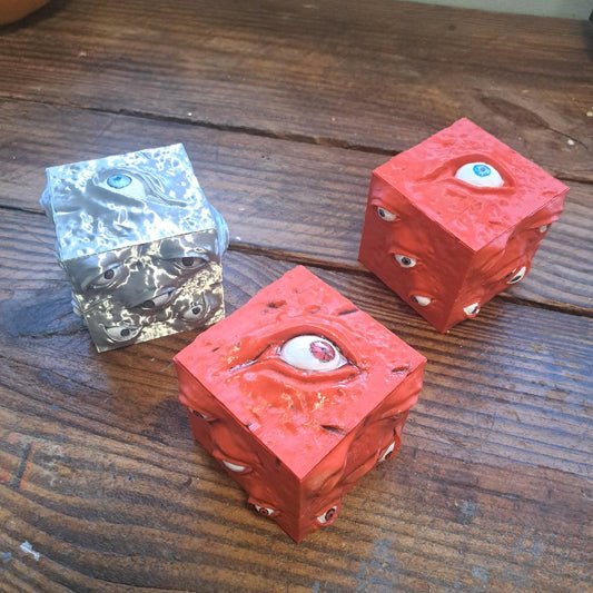 Prison Realm Hand Painted Storage Box