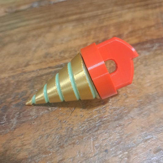 Coredrill Gurren Lagann Spinning Fidget Keychain or Necklace