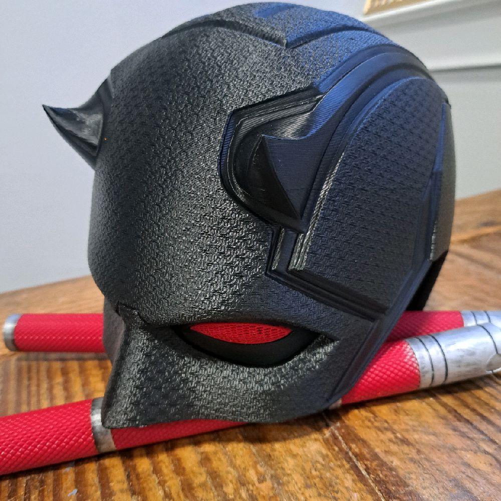 Dare Devil Born Again Cowl 3D Printed Raw Kit Unpainted Mask