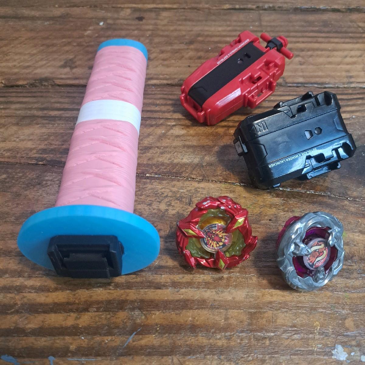 Beyblade X Katana Grip Trans Pride