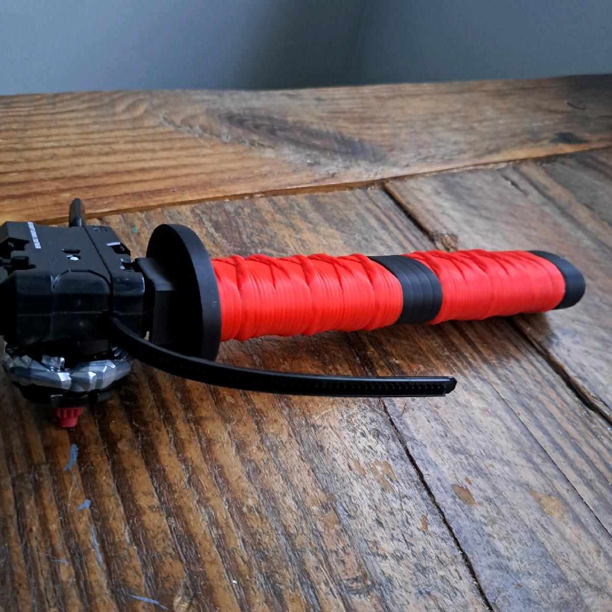 Beyblade X Katana Grip Red and Black