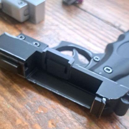 Ebony and Ivory Beyblade X Launcher-Ripcord and String Launcher Handle-Devil May Cry