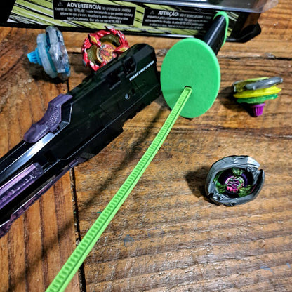 Samurai Saber "Riptana" Ripcord Grip-Beyblade X Launchers.