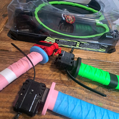 Beyblade X Katana Grip Green and Black