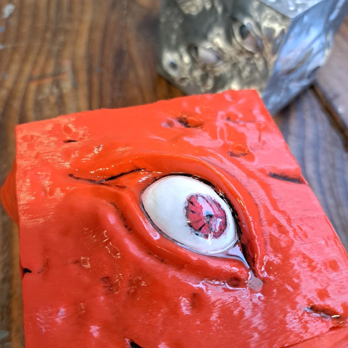 Prison Realm Hand Painted Storage Box