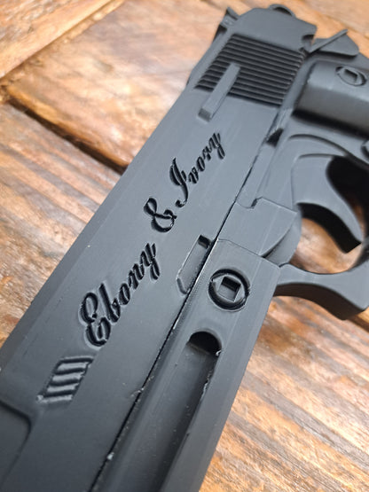 Ebony and Ivory Cosplay prop DIY kit-Devil May Cry